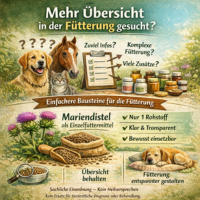 Mariendistel als Einzelfuttermittel – einfach und sachlich erklärt