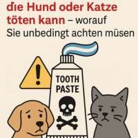 Gefährliche Zahnpasta für Hunde: sichere Alternativen