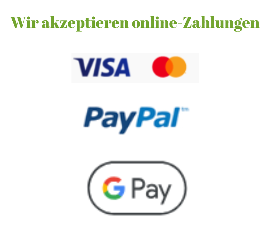 Zahlungsmöglichkeiten