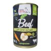 Syta Micha Nassfutter für Hunde mit Rindfleisch, Karotte und Apfel – Monoprotein, getreidefrei, 400g Dose für ausgewogene Ernährung und sensiblen Hundemagen