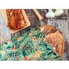 Waxosack Brotbeutel aus Bienenwachstuch mit Brot