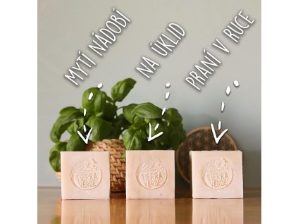 Tierra Verde Mytí v kostce s vůní bio silice vavřín kubébový papírová krabička 165 g