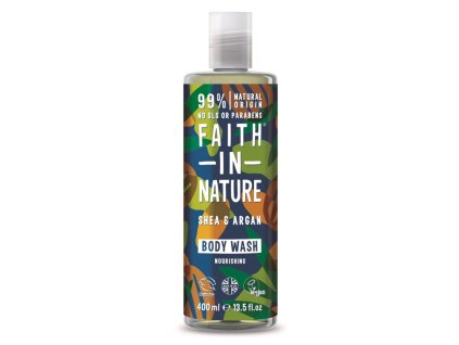 Faith in Nature sprchový gel s arganovým olejem 400 ml