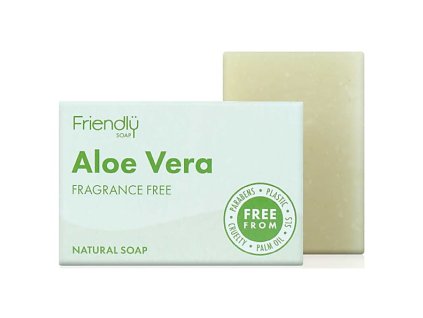 Friendly Soap Mýdlo s Aloe Vera bez vůně 95 g