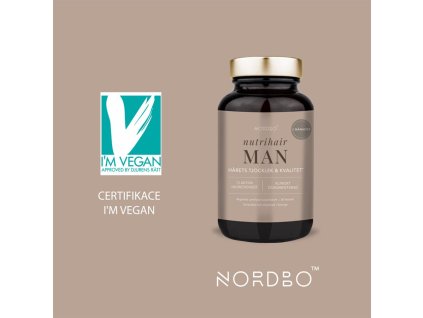 NORDBO Nutrihair Man 60 kapslí