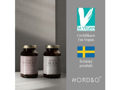 NORDBO Nutrihair Woman 60 kapslí