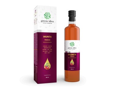 Green Idea Imunita premium bylinný sirup 500 ml