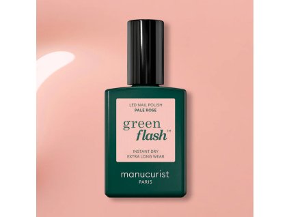 Manucurist Green Flash LED gel na nehty 15 ml PALE ROSE