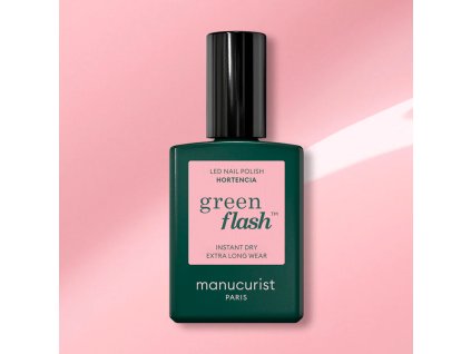 Manucurist Green Flash LED gel na nehty 15 ml HORTENCIA