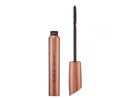 Inika Organic Objemová veganská řasenka Curvy Lash Black 7,5 ml