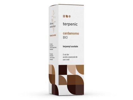 Terpenic Esenciální olej kardamom BIO (Cardamomo BIO) 5 ml
