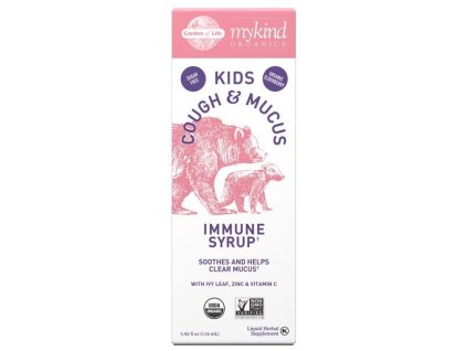 Mykind Organics Kids Cough and Mucus Sirup 116ml (pro děti)