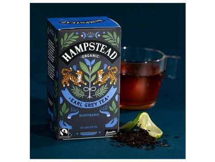 Hampstead Tea London BIO Earl Grey cerny caj s bergamotem 20ks 4
