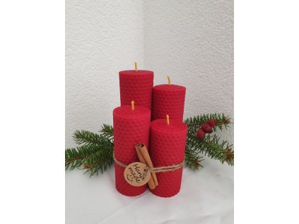 Adventná sada červená vysoká
