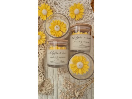 Dizajnová sviečka Eukalyptus + citrón