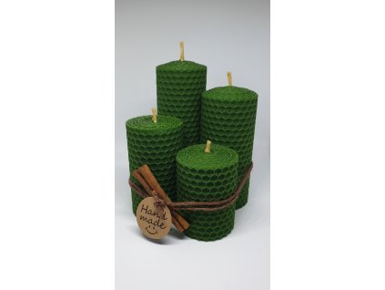 Adventná sada hrubá zelená