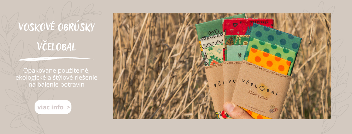 Voskové obrúsky Včelobal