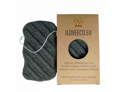 Body Sponge Active Charcoal