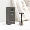 reusable razor stand black