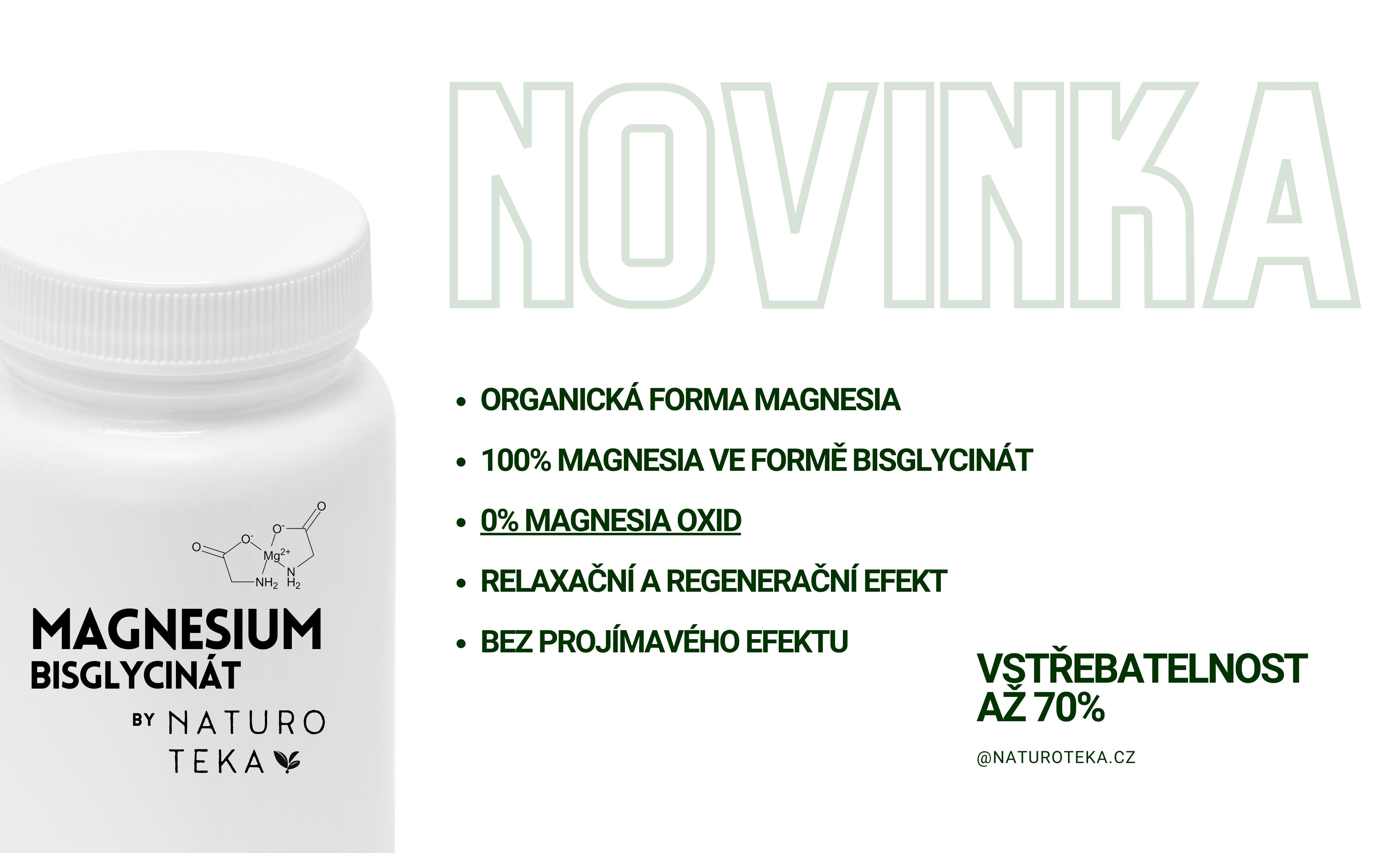 Magnesium Bisglycinát by Naturoteka
