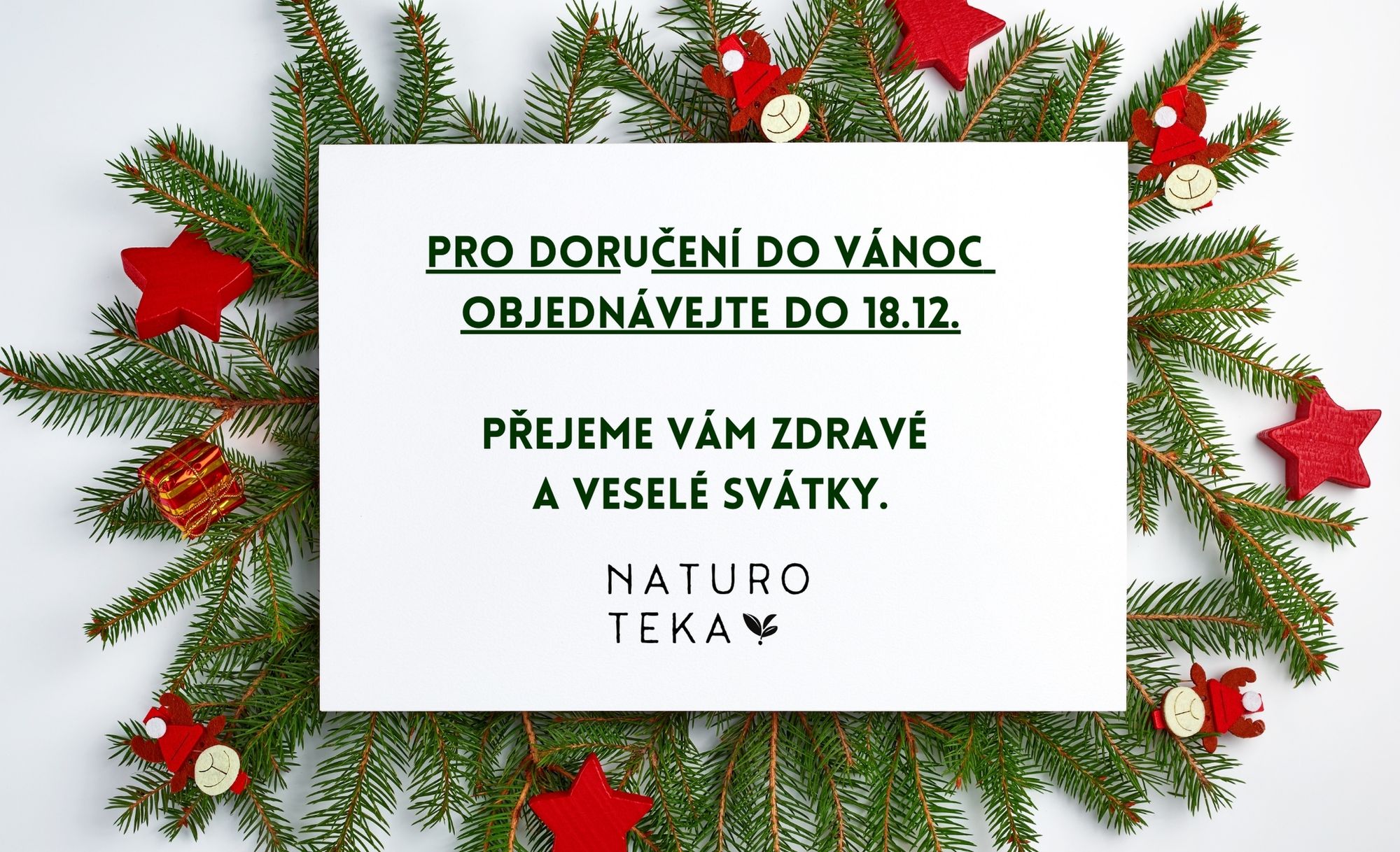 Doručení do Vánoc