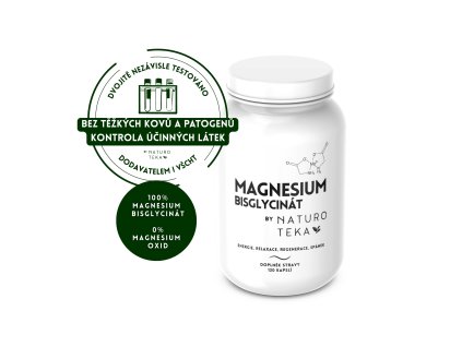 Magnesium bisglycinát By NATUROTEKA - 120 kapslí
