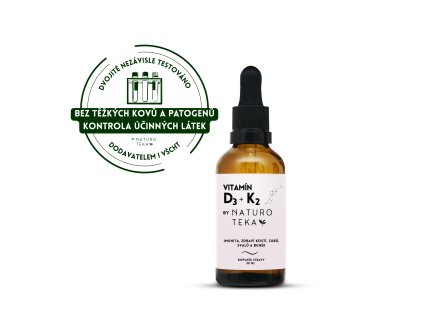 Vitamin D3 + K2 By Naturoteka