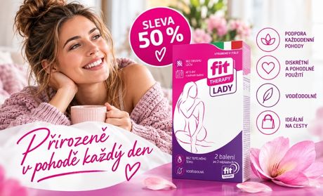 sleva 50 % fit thera lady