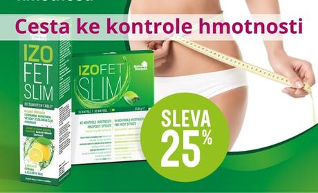 Izofet Slim 25 % sleva