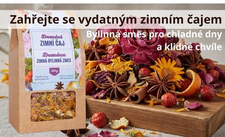 Domácí zimní čaj