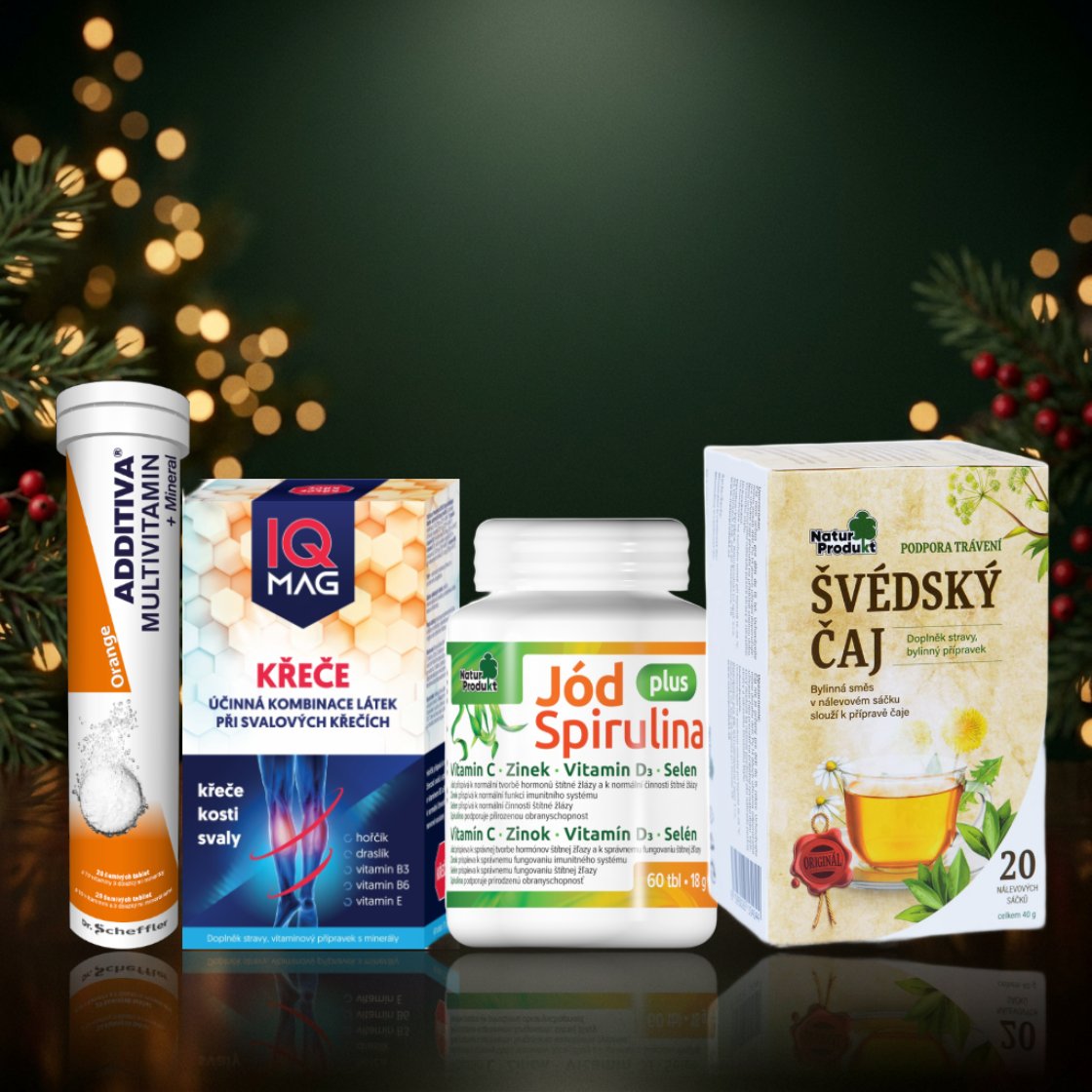 Balíček 5 Vitaminy a minerály s čajem
