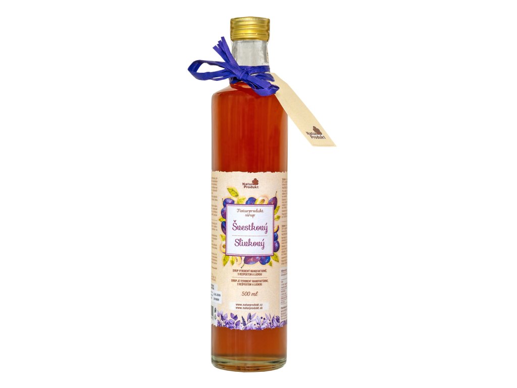 Naturprodukt sirup Švestkový 500 ml