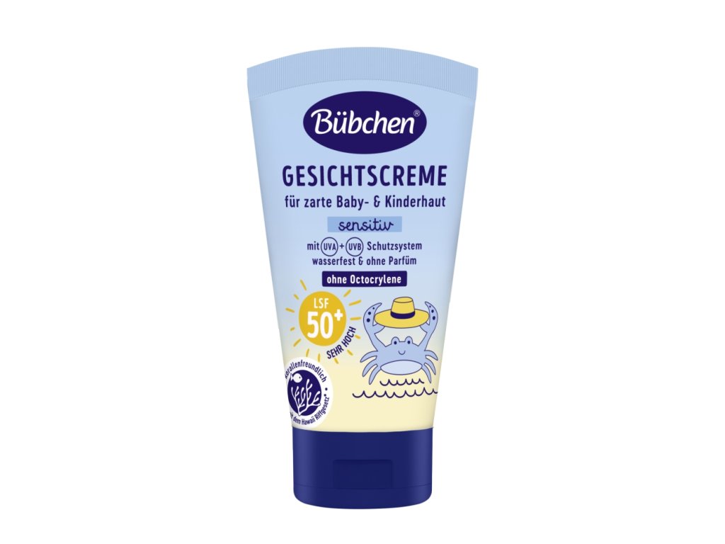 Bübchen Ochranný krém na obličej OF 50+