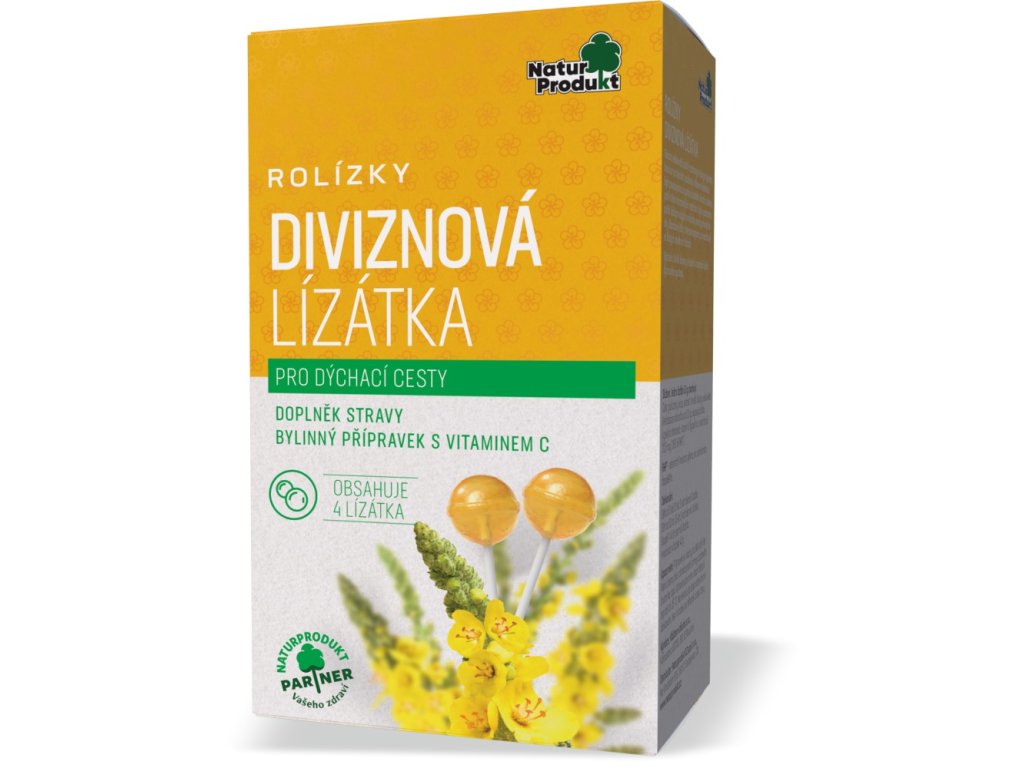 Rolízky diviznová lízátka