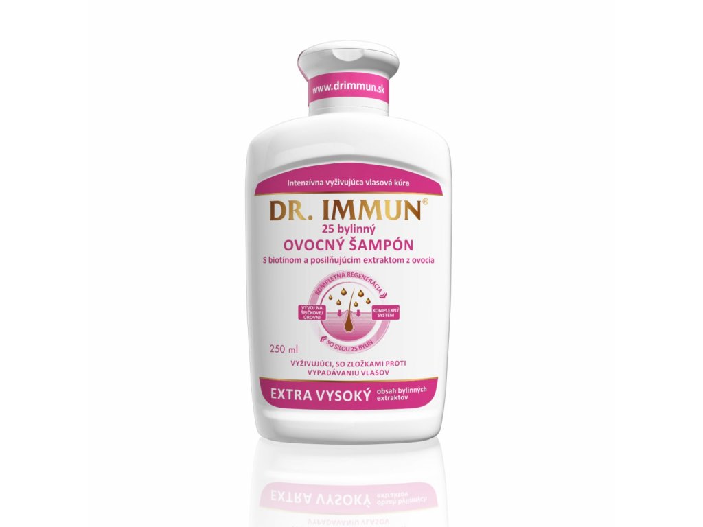 DR.IMMUN Bylinný ovocný šampon s 25 bylinami