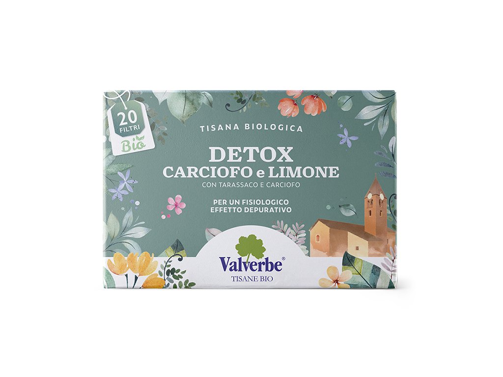 BIO Detox čaj s artyčokem a citrónem