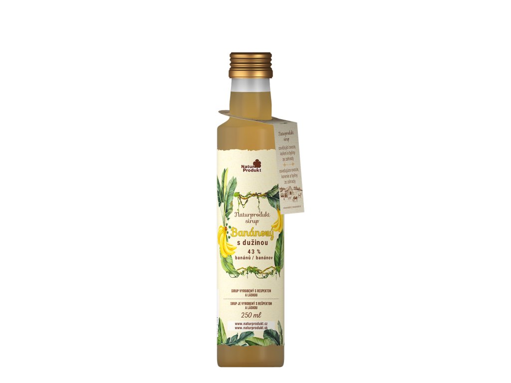 Naturprodukt sirup Banánový 250 ml