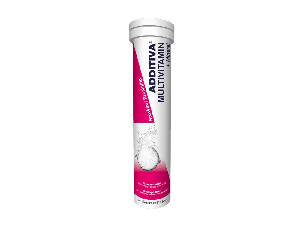 Additiva Multivitamin+Mineral BROSKEV šum. tablety