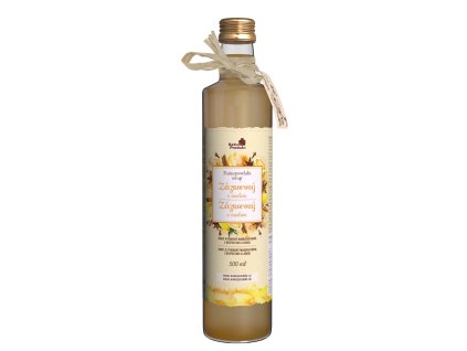 Naturprodukt sirup Zázvorový s medem 500 ml