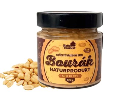 Arašídový krém Bourák Naturprodukt