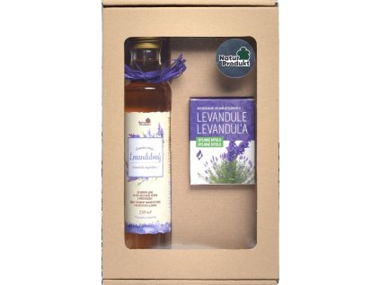 Naturprodukt sirup Levandulový & Bylinné mýdlo Levandule