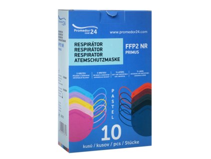 Respirátor FFP2 NR PRIMUS - barevný 10 ks