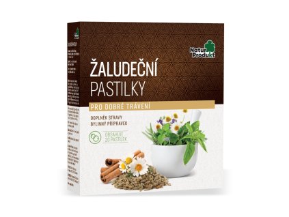 Naturprodukt  Žaludeční pastilky 20 past