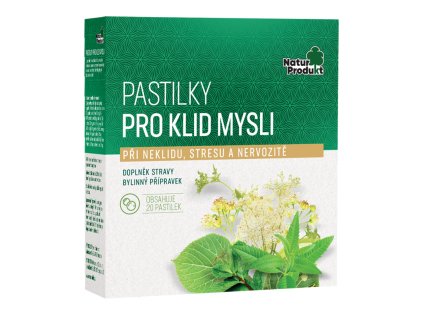 Naturprodukt Bylinné pastilky pro klid