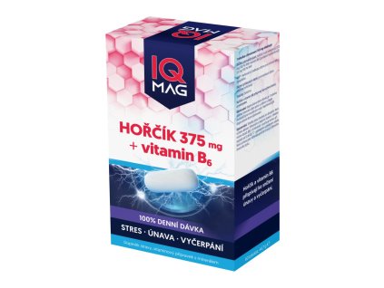 IQ Mag | hořčík | magnesium | vitamin B6