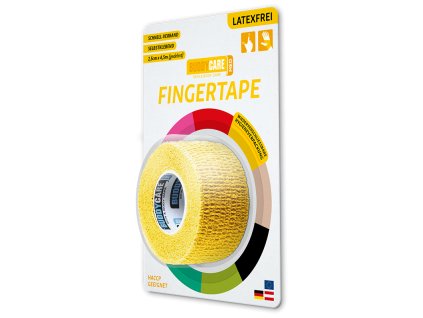 Náplast na prsty BUDDYCARE 2,5cmx4,5m žlutá