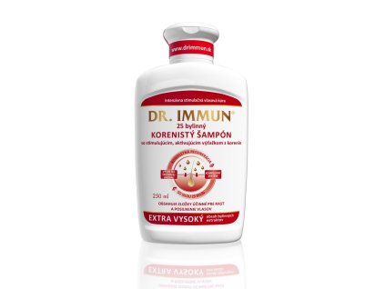 DR.IMMUN Šampon s koncentrovaným extraktem z 9 druhů koření.