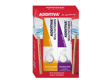 Pomeranč + ananas. šumivé tablety. Multivitamín