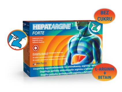 Hepatargine Forte - betain + L-arginin