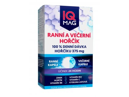 IQ Mag hořčík| magnesium | denní dávka